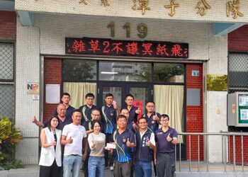 提供各項救災勤務使用　帝品鴻公司捐潭子義消分隊救災基金