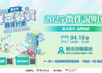 打造品牌競爭力 4/18新北群募輔導徵件說明會揭密實戰心法