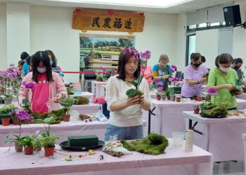 影音/推廣園藝產業與美學創作 永靖鄉農會舉辦「苔球盆栽組合設計競賽」