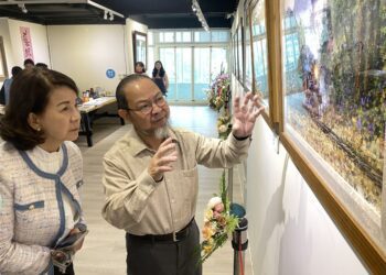 藝起相挺 傳愛家扶 楊年發畫家公益畫展蘭燈空間開展