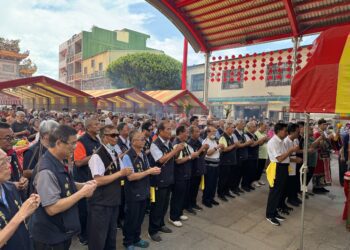 保生大帝台灣開基祖廟學甲慈濟宮中元普度大拜拜席開620桌