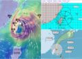 影音/20261023薔琵風雨狂襲 13縣市10/24停班停課