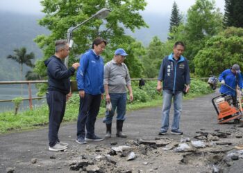 玉山神學院震災受創 魏嘉賢代台積電關心