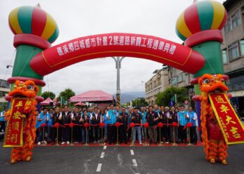 礁溪鄉四城都市計畫2號道路 8日通車