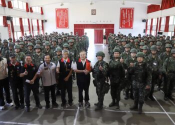 平時如戰時 花蓮縣後備旅教召編成點閱受矚目