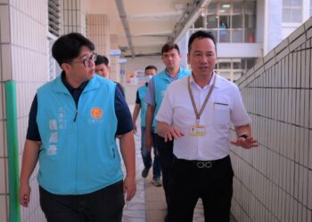 花蓮市語文競賽登場 魏嘉彥關心打氣