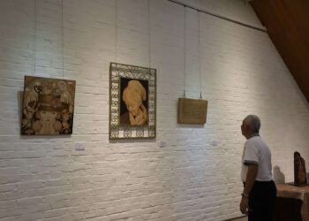 廖淑芬烙畫藝術創作師生聯展　盼義賣募款匯聚愛心助弱勢