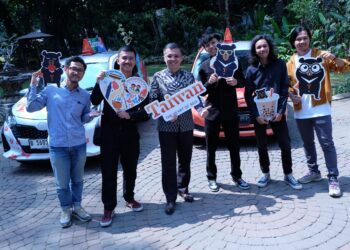 交通部觀光局與印尼視覺藝術工作室合作#KejarMobilTaiwan（追逐台灣車）活動，強力推廣台灣觀光旅遊！