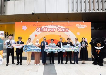 馬國創意大師打造200輛“Taiwan OhBear Cars” 吉隆坡宣傳台灣最新旅遊主題