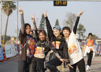 金門馬拉松休閒組及10公里路跑 盛大開跑