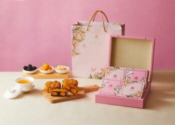 大地酒店「粉色」翻玩中秋禮盒 「滿心喜月」禮盒限時優惠預購起跑