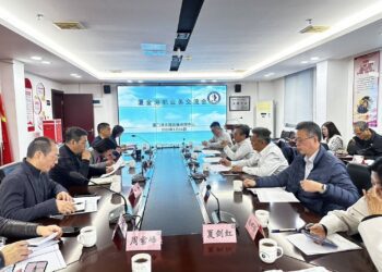 金門縣政府團隊農曆年前訪廈泉 推動小三通旅客服務再升級