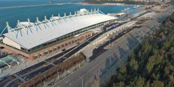 金門港旅運中心整備作業持續推進 試營運日期順延2月3日登場