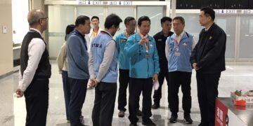 金門縣長陳福海訪小三通CIQS 呼籲增班、增人力、恢復落地簽