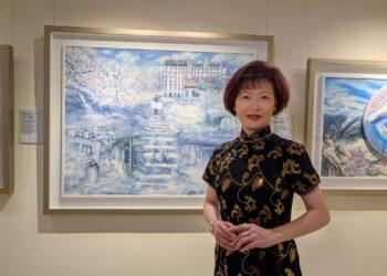 大地酒店攜手「法官畫家」郭豫珍辦公益畫展 義賣所得捐助偏鄉兒童