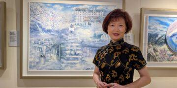 大地酒店攜手「法官畫家」郭豫珍辦公益畫展 義賣所得捐助偏鄉兒童