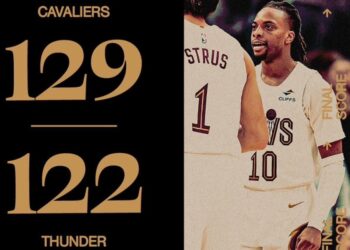 《NBA》東西區龍頭頂尖對決 騎士終止雷霆隊史最長15連勝