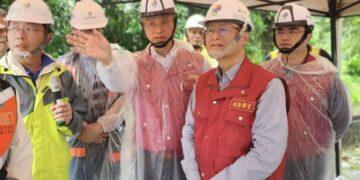 副市長親赴康寧街視察災後工程 同步啟動防颱SOP 確保新北公共安全