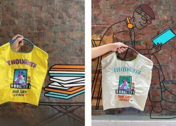 唯一日本官方授權刺繡包 / 環保購物讓袋　獨特的設計成為時尚單品 現在台灣「Ball＆Chain」也買得到　