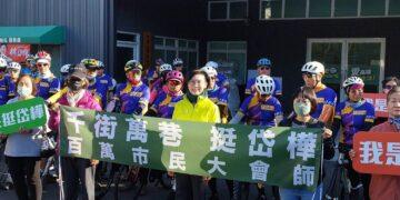 影音/林岱樺啟動車掃行動 千街萬巷挺岱樺「市民才是最大咖」