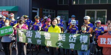 影音/林岱樺啟動車掃　千街萬巷挺岱樺「市民才是最大咖」