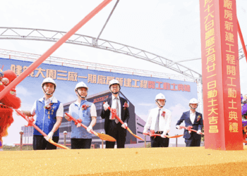 張善政出席健策精密大園三廠動土 加速產業鏈整合 推動桃園產業升級轉型