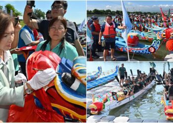 影音∕宜蘭縣龍舟賽開光點睛祭江　6組54隊蓄勢待發