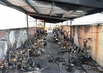 電動自行車擅改過充短路引起火災　消防局籲民謹記5大要點以免引火上身