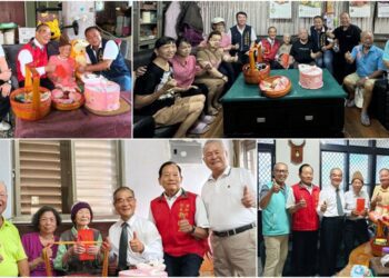 五結尊老護老　提前致贈敬老金與賀禮慶重陽