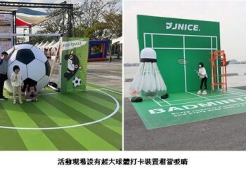 冬日遊樂園親子運動派對登場!現場熱鬧滾滾 明日吉伊卡哇遊港 歡迎大家一起來應援討吉利