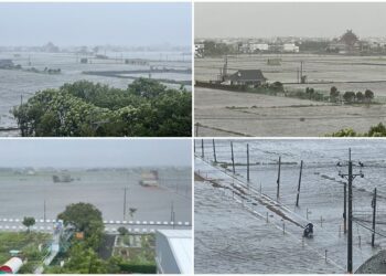 影音∕凱米威脅猶存 宜蘭低地7/25上午水患未除