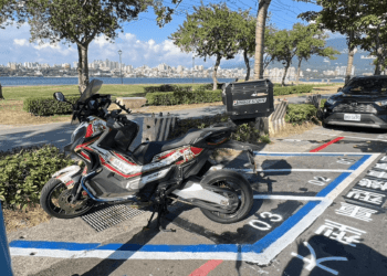 大型重機車主看過來 新北首推專用停車格 9月15日試辦上路