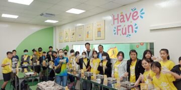 宜蘭羅東公正國小師生至青操食品接受食農教育洗禮 透過接觸米糧學會珍惜食物