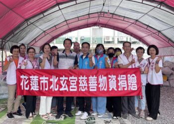 北玄宮捐助愛心物資六年 游淑貞感恩關懷弱勢善舉