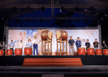 結合在地與國際 新北鼓藝節侯友宜揭幕 讓更多市民感受鼓藝魅力