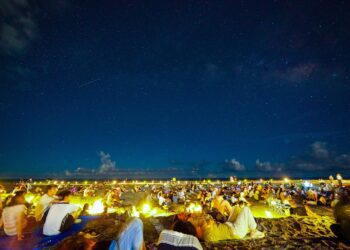 臺東最美星空音樂會大武9420濱海公園登場 吸引上千遊客參與