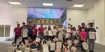 彰化家扶皮影戲迎中秋 員林展愛志工隊邀親子共度溫馨佳節