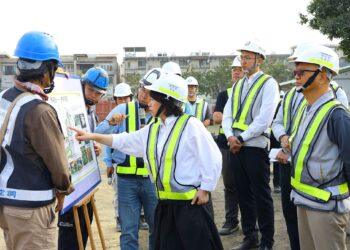 嘉義市西區全民運動館施工進度突破75％　西區大發展指日可待