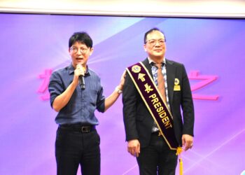 新高雄獅子會第34屆首敲啟航　蔡友孝接任會長承諾深化公益服務