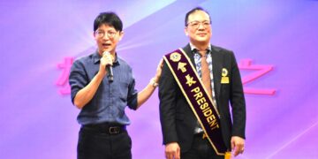 新高雄獅子會第34屆首敲啟航 蔡友孝接任會長承諾深化公益服務