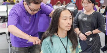 新北社會局舉辦第11年捐髮公益活動 透過捐贈髮束為癌友編織抗癌鎧甲