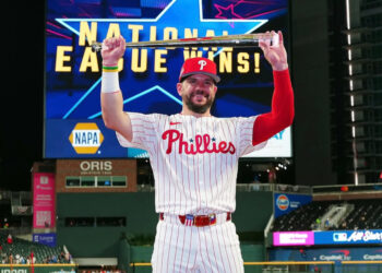 影/《MLB》Schwarber本季第43轟助費城人險勝勇士 「PCA」同天炸裂41轟緊追在後
