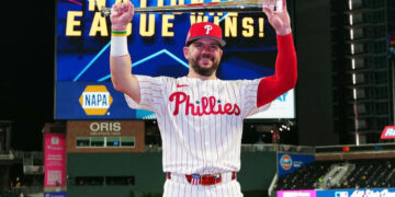 影/《MLB》Schwarber本季第43轟助費城人險勝勇士 「PCA」同天炸裂41轟緊追在後