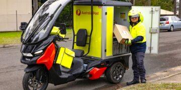 華碩、富邦力挺台灣物流電動車革命 Rapide 3成為澳洲郵政新主力