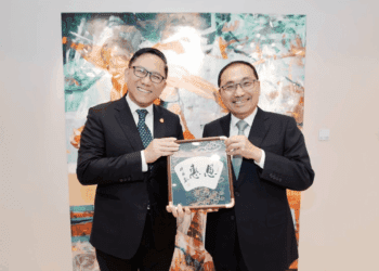 星國市長任梓銘拜會侯友宜 交流城市治理經驗 共盼台星關係再深化
