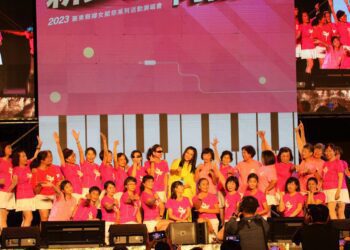 江美琪、黃妃、曾沛慈、郭靜、林曉培組「女力美聲團」 齊聚台東為關懷婦女福利而唱