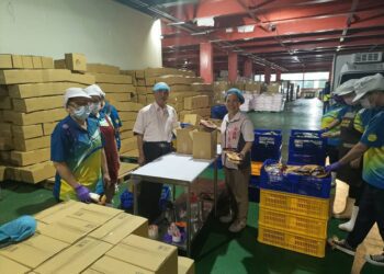 快訊／凱米颱風物資專車出發花蓮和平鄉 青操食品捐助7200包養生飯