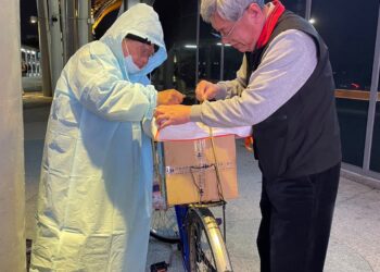 寒冬送愛心 縣政府協助街友防寒