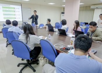 開辦溫室氣體盤查工作坊　臺南中小企業服務團攜企業比肩全球市場