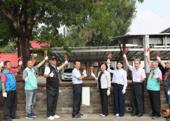 建設學童安全通學步道　雲林大埤舊庄國小道路改善工程動土